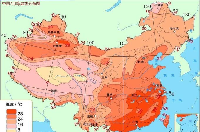 为什么中国冬冷夏热,为什么我国冬季南北温差大夏季普遍高温图1