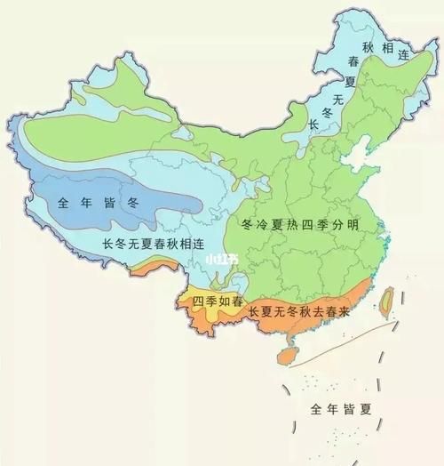 为什么中国冬冷夏热,为什么我国冬季南北温差大夏季普遍高温图2
